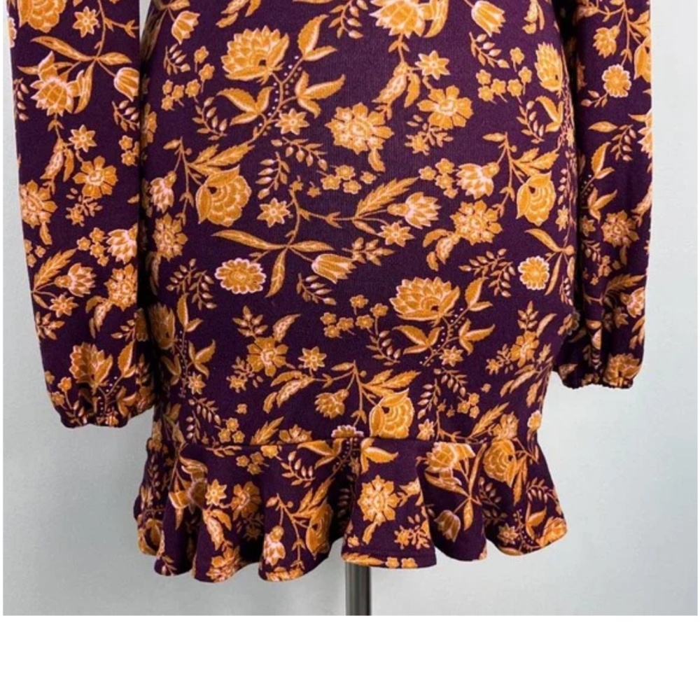 NWOT Floral flounce dress - Picture 10 of 14